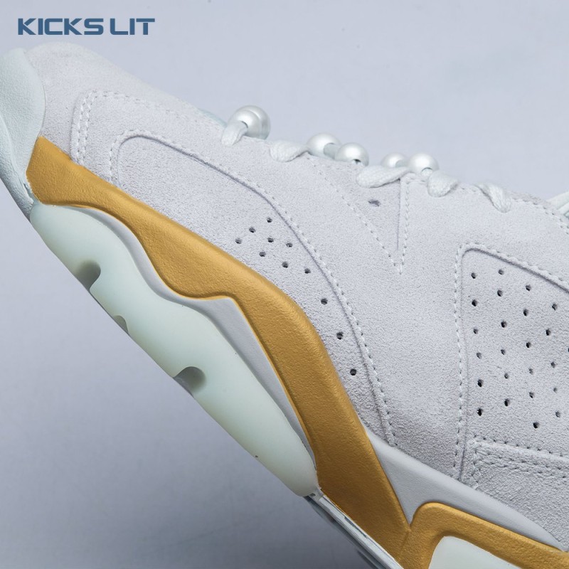 Jordan 6 Retro Craft Paris Olympics Pearl DQ4914 074 Men's Jordan 6 Retro Craft Paris Olympics Pearl DQ4914 074 Men's