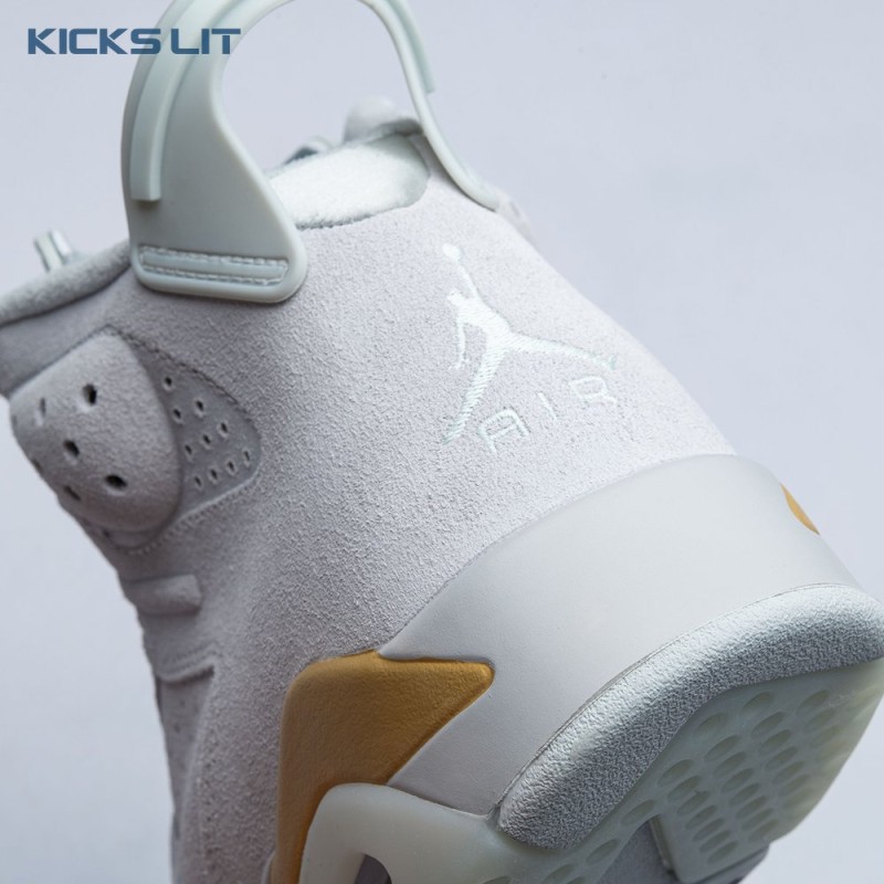 Jordan 6 Retro Craft Paris Olympics Pearl DQ4914 074 Men's Jordan 6 Retro Craft Paris Olympics Pearl DQ4914 074 Men's