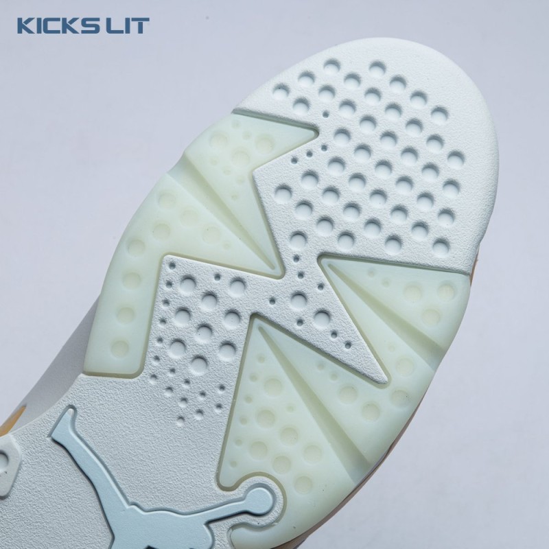 Jordan 6 Retro Craft Paris Olympics Pearl DQ4914 074 Men's Jordan 6 Retro Craft Paris Olympics Pearl DQ4914 074 Men's