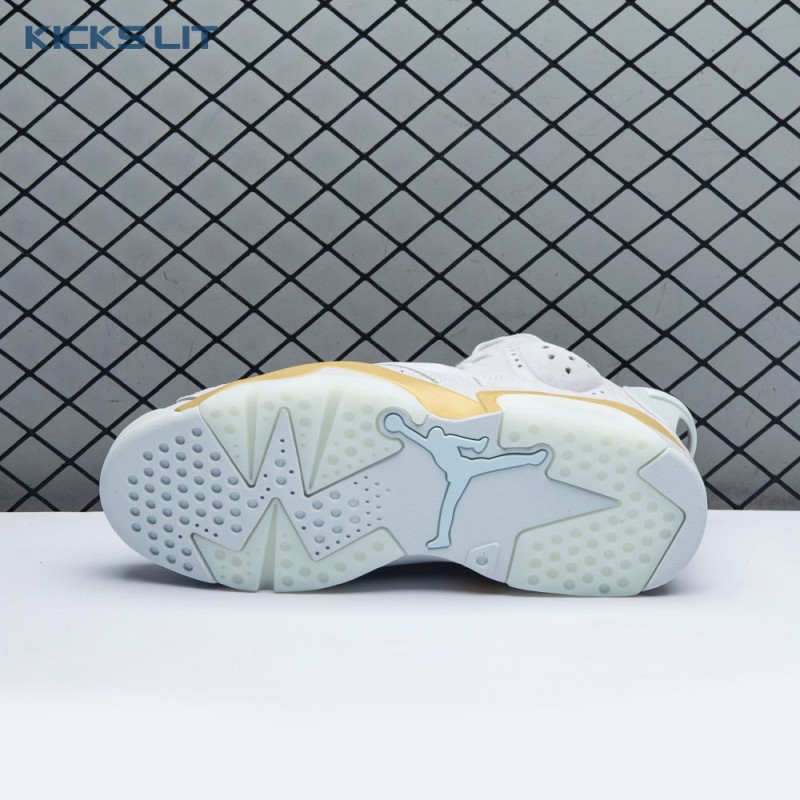 Jordan 6 Retro Craft Paris Olympics Pearl DQ4914 074 Men's Jordan 6 Retro Craft Paris Olympics Pearl DQ4914 074 Men's