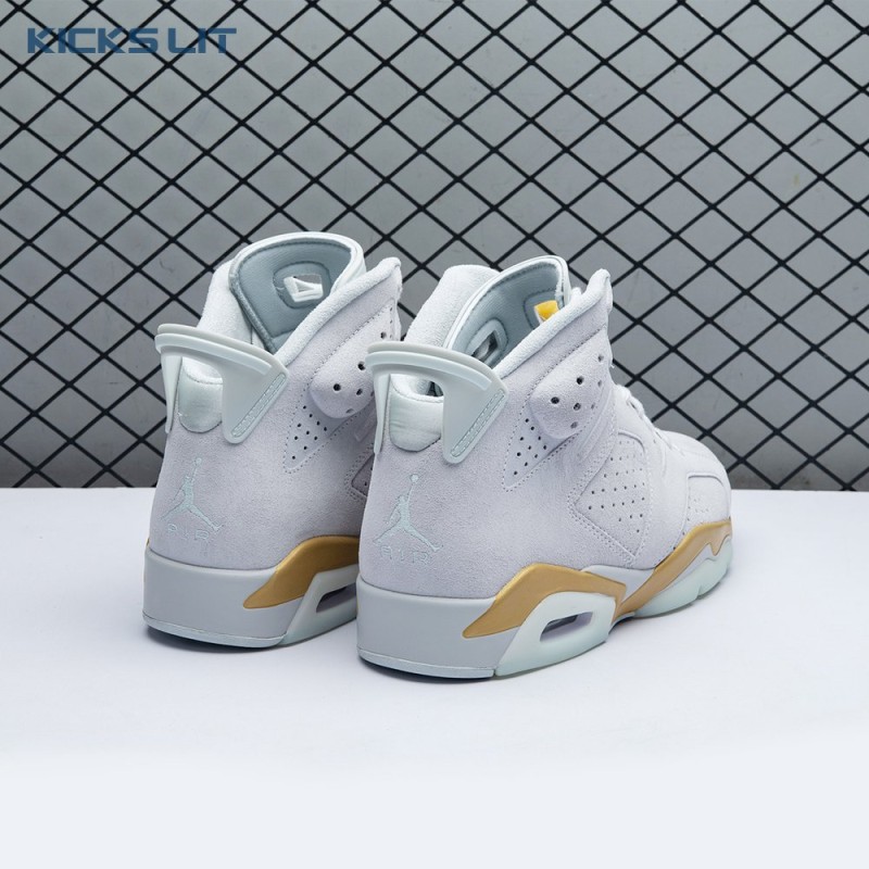 Jordan 6 Retro Craft Paris Olympics Pearl DQ4914 074 Men's Jordan 6 Retro Craft Paris Olympics Pearl DQ4914 074 Men's