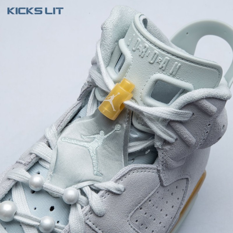 Jordan 6 Retro Craft Paris Olympics Pearl DQ4914 074 Men's Jordan 6 Retro Craft Paris Olympics Pearl DQ4914 074 Men's