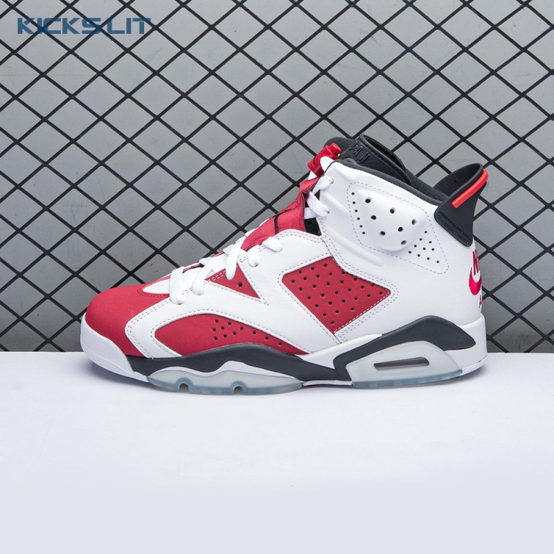 Air Jordan 6 Retro OG 'Carmine' 2021 CT8529-106 Men's Air Jordan 6 Retro OG 'Carmine' 2021 CT8529-106 Men's