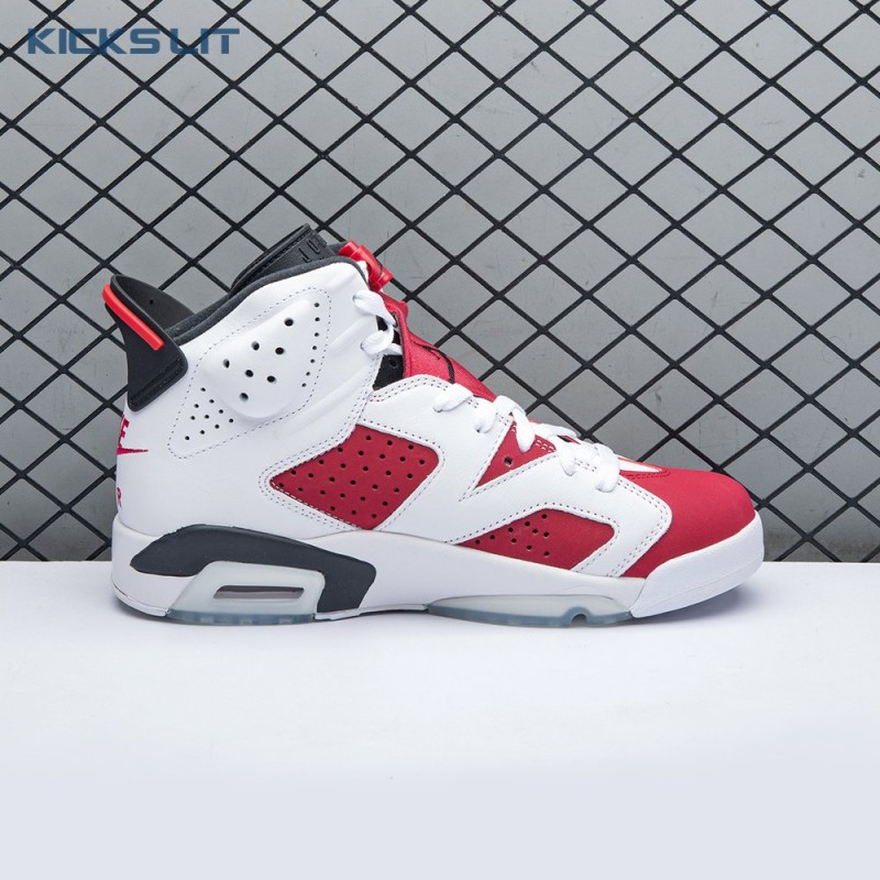 Air Jordan 6 Retro OG 'Carmine' 2021 CT8529-106 Men's Air Jordan 6 Retro OG 'Carmine' 2021 CT8529-106 Men's