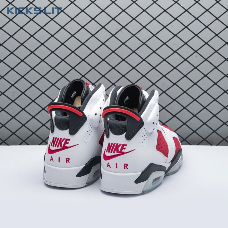 Air Jordan 6 Retro OG 'Carmine' 2021 CT8529-106 Men's Air Jordan 6 Retro OG 'Carmine' 2021 CT8529-106 Men's