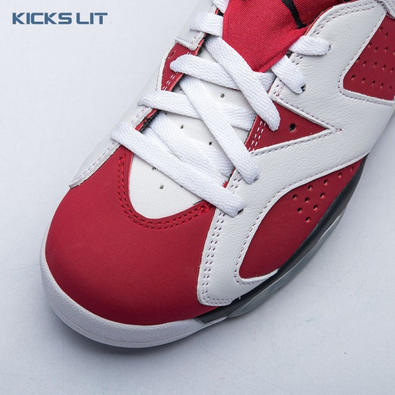 Air Jordan 6 Retro OG 'Carmine' 2021 CT8529-106 Men's Air Jordan 6 Retro OG 'Carmine' 2021 CT8529-106 Men's