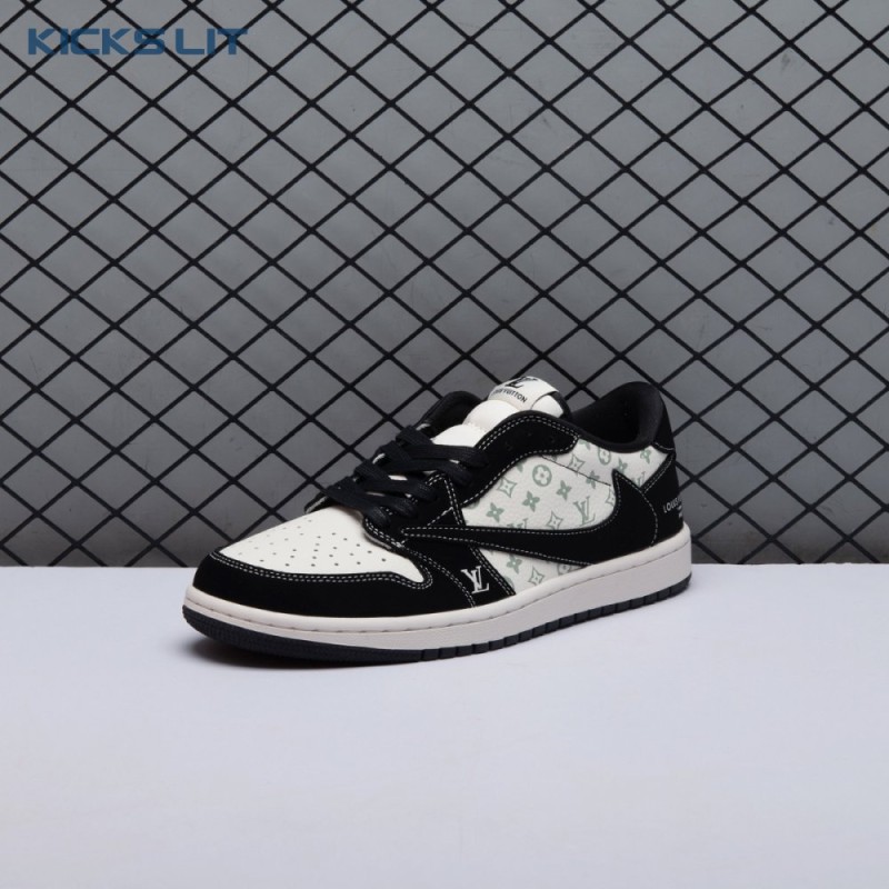 Travis Scott x Fragment Design x Air Jordan 1 Low OG SP Black Off White Grey LX1988-200 Unisex Travis Scott x Fragment Design x Air Jordan 1 Low OG SP Black Off White Grey LX1988-200 Unisex