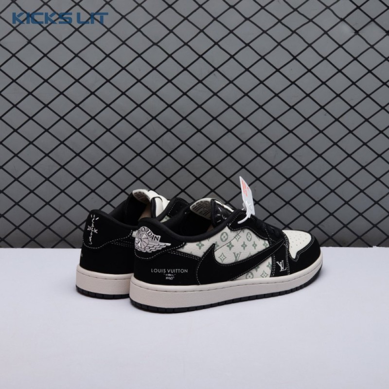 Travis Scott x Fragment Design x Air Jordan 1 Low OG SP Black Off White Grey LX1988-200 Unisex Travis Scott x Fragment Design x Air Jordan 1 Low OG SP Black Off White Grey LX1988-200 Unisex