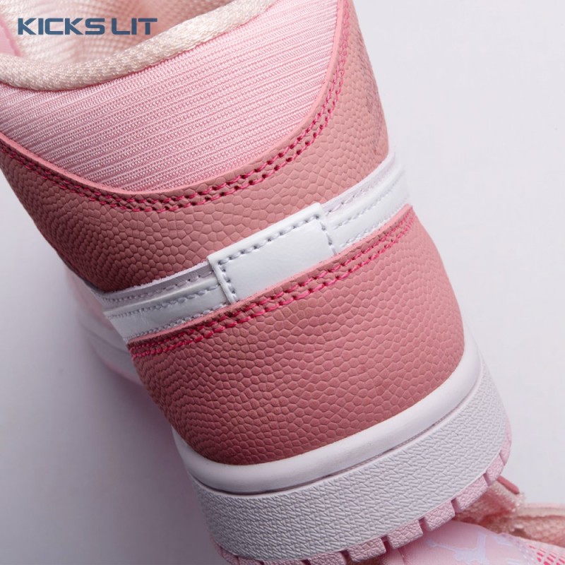 Jordan 1 Mid Digital Pink CW5379-600 Women's Jordan 1 Mid Digital Pink CW5379-600 Women's