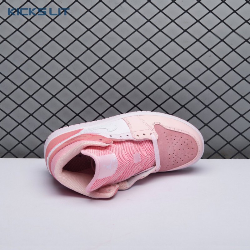 Jordan 1 Mid Digital Pink CW5379-600 Women's Jordan 1 Mid Digital Pink CW5379-600 Women's