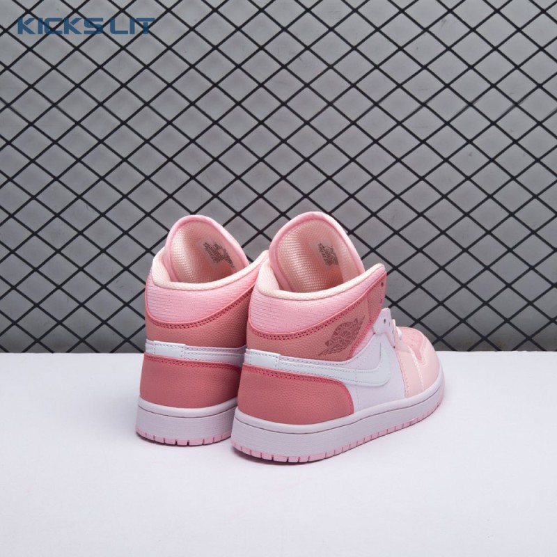 Jordan 1 Mid Digital Pink CW5379-600 Women's Jordan 1 Mid Digital Pink CW5379-600 Women's