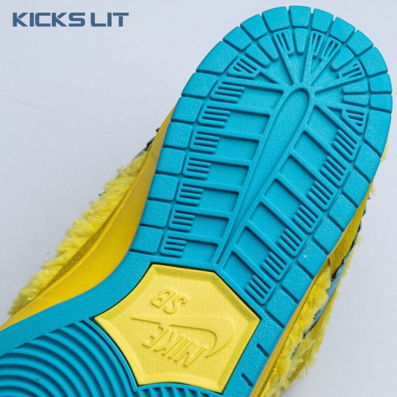 Grateful Dead x Dunk Low SB 'Yellow Bear' Unisex Grateful Dead x Dunk Low SB 'Yellow Bear' Unisex