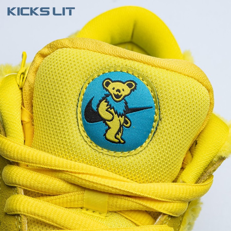 Grateful Dead x Dunk Low SB 'Yellow Bear' Unisex Grateful Dead x Dunk Low SB 'Yellow Bear' Unisex