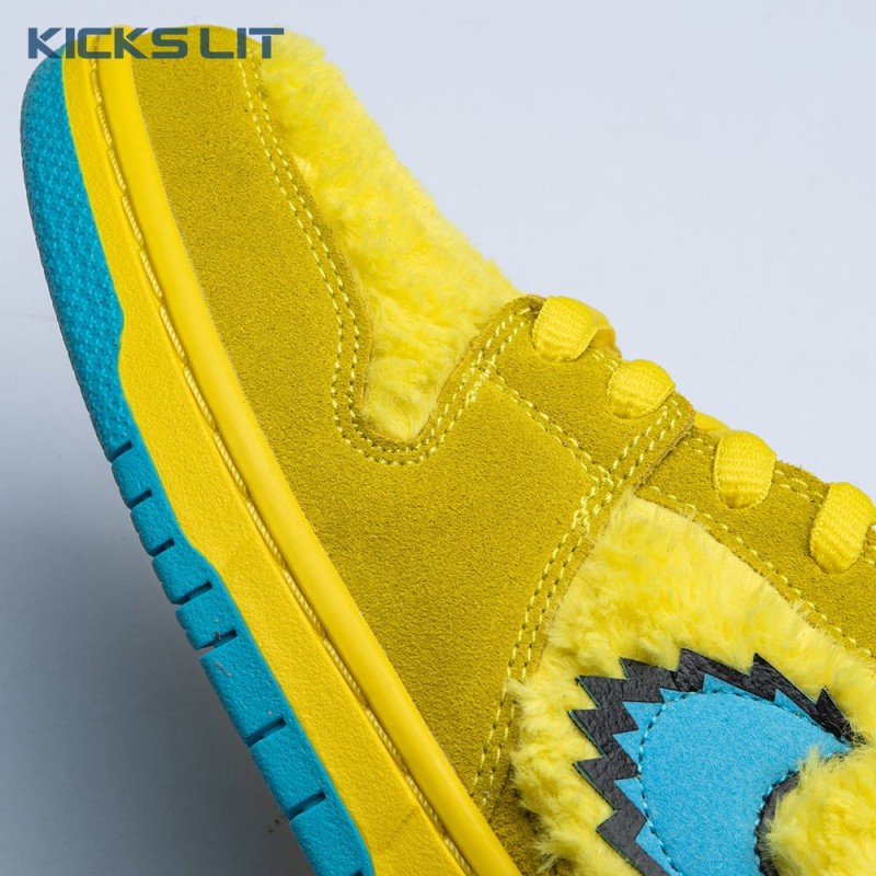 Grateful Dead x Dunk Low SB 'Yellow Bear' Unisex Grateful Dead x Dunk Low SB 'Yellow Bear' Unisex
