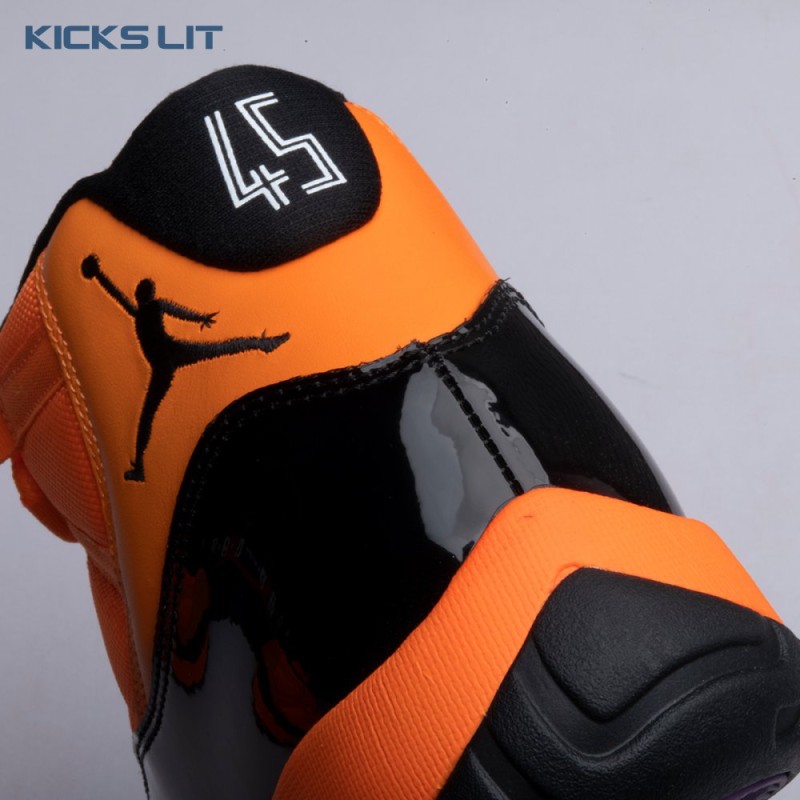 Jordan 11 Retro Black Orange CT8012-800 Men's Jordan 11 Retro Black Orange CT8012-800 Men's