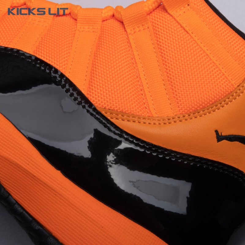Jordan 11 Retro Black Orange CT8012-800 Men's Jordan 11 Retro Black Orange CT8012-800 Men's