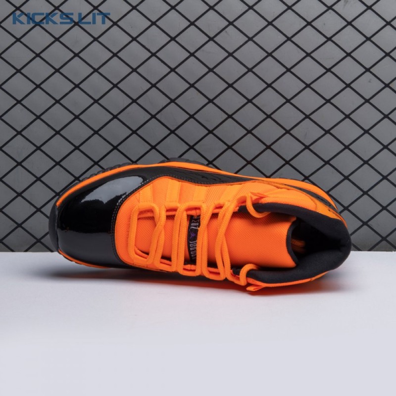 Jordan 11 Retro Black Orange CT8012-800 Men's Jordan 11 Retro Black Orange CT8012-800 Men's
