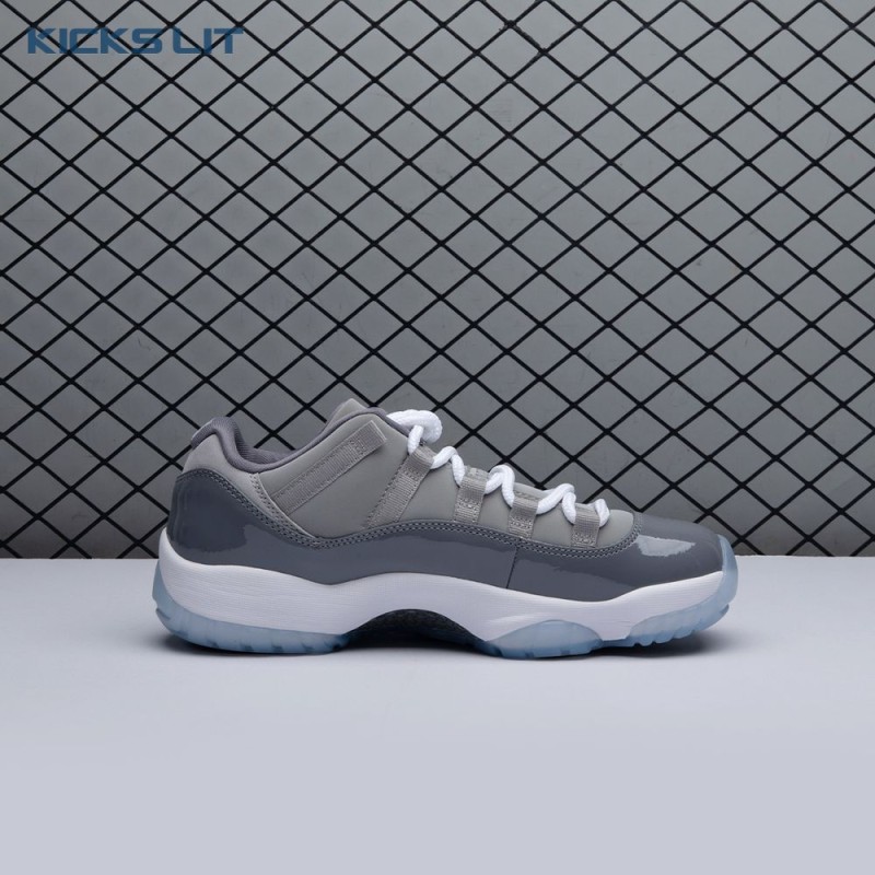 Jordan 11 Retro Low Cool Grey 528895-003 Unisex Jordan 11 Retro Low Cool Grey 528895-003 Unisex