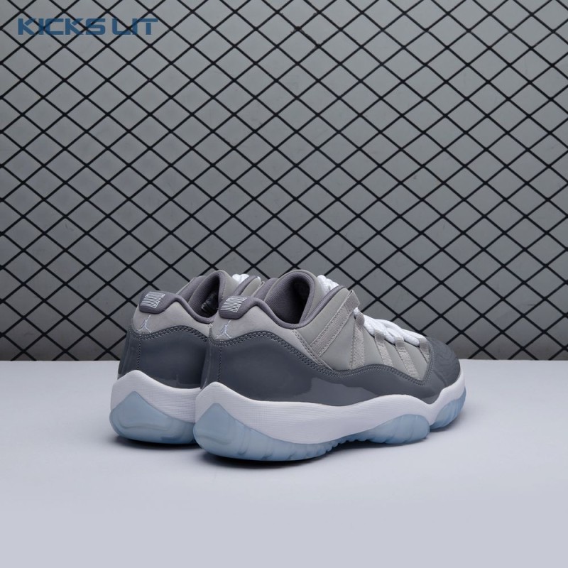 Jordan 11 Retro Low Cool Grey 528895-003 Unisex Jordan 11 Retro Low Cool Grey 528895-003 Unisex