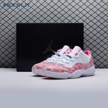 Jordan 11 Retro Low Pink Snakeskin (2019) AH7860-106 Unisex Jordan 11 Retro Low Pink Snakeskin (2019) AH7860-106 Unisex