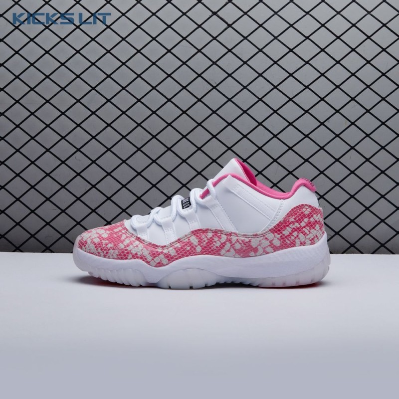 Jordan 11 Retro Low Pink Snakeskin (2019) AH7860-106 Unisex Jordan 11 Retro Low Pink Snakeskin (2019) AH7860-106 Unisex