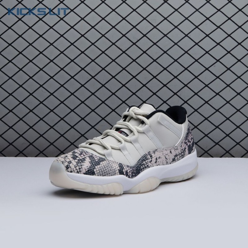 Jordan 11 Retro Low Snake Light Bone CD6846-002 Unisex Jordan 11 Retro Low Snake Light Bone CD6846-002 Unisex