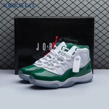 Jordan 11 Retro White Green CT8012-113 Men's Jordan 11 Retro White Green CT8012-113 Men's