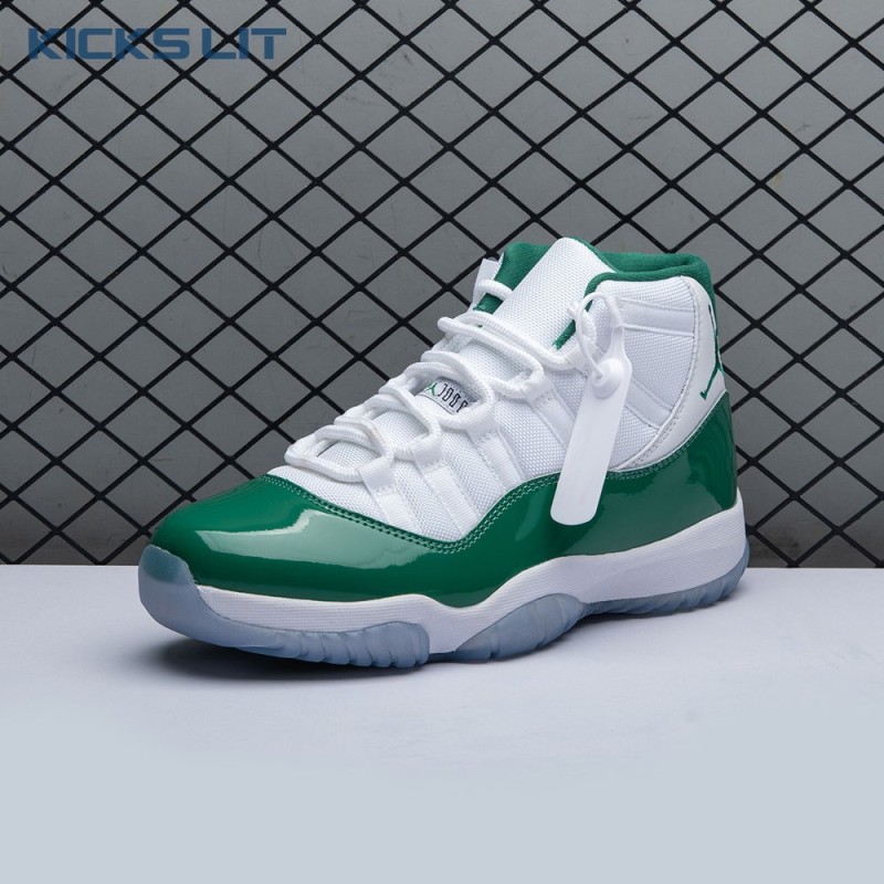 Jordan 11 Retro White Green CT8012-113 Men's Jordan 11 Retro White Green CT8012-113 Men's