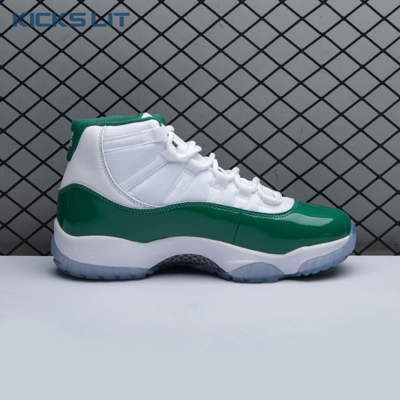 Jordan 11 Retro White Green CT8012-113 Men's Jordan 11 Retro White Green CT8012-113 Men's