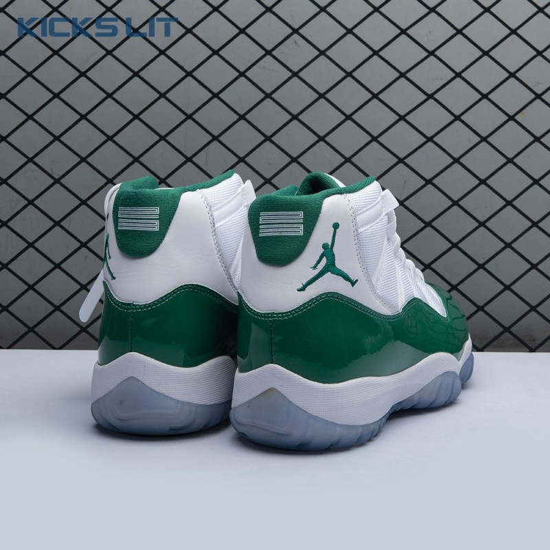 Jordan 11 Retro White Green CT8012-113 Men's Jordan 11 Retro White Green CT8012-113 Men's