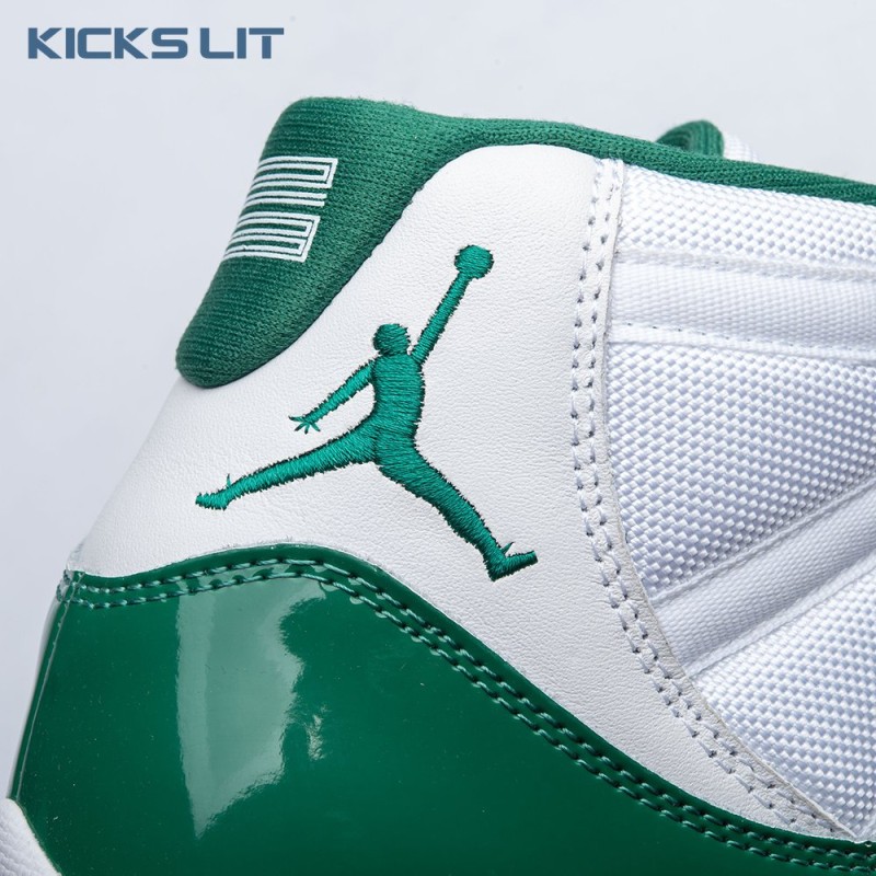 Jordan 11 Retro White Green CT8012-113 Men's Jordan 11 Retro White Green CT8012-113 Men's