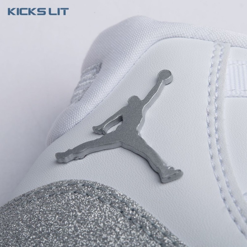 Jordan 11 Retro White Metallic Silver AR0715-100 Unisex Jordan 11 Retro White Metallic Silver AR0715-100 Unisex