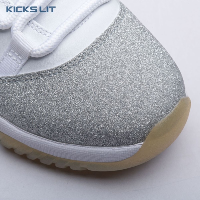 Jordan 11 Retro White Metallic Silver AR0715-100 Unisex Jordan 11 Retro White Metallic Silver AR0715-100 Unisex
