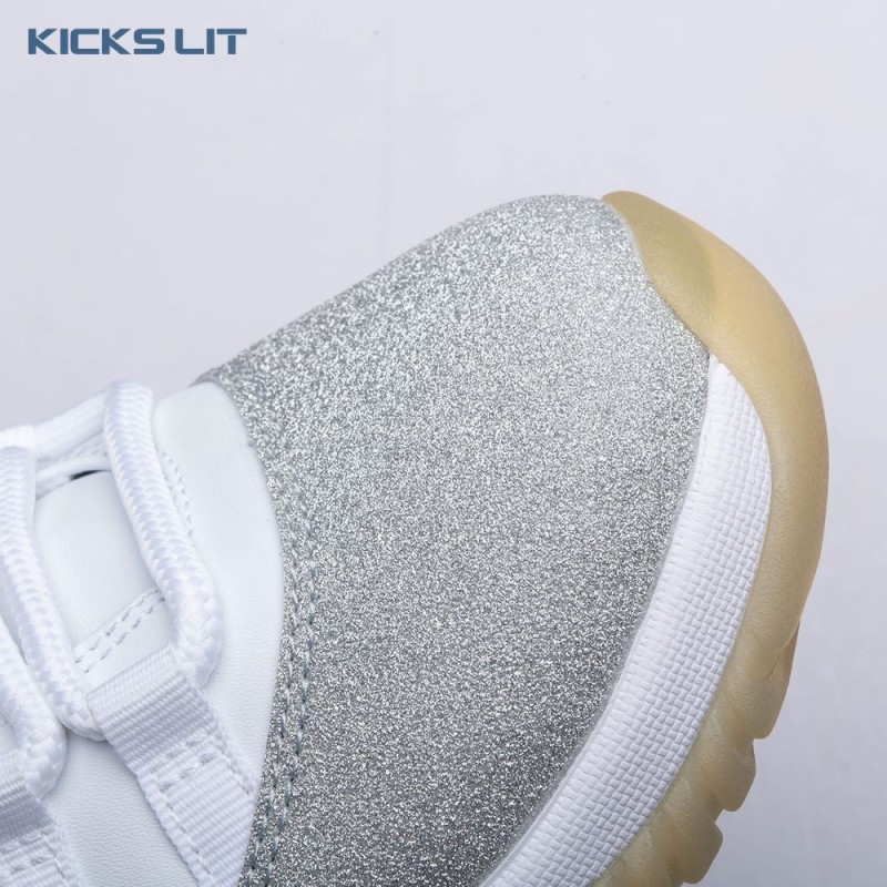 Jordan 11 Retro White Metallic Silver AR0715-100 Unisex Jordan 11 Retro White Metallic Silver AR0715-100 Unisex