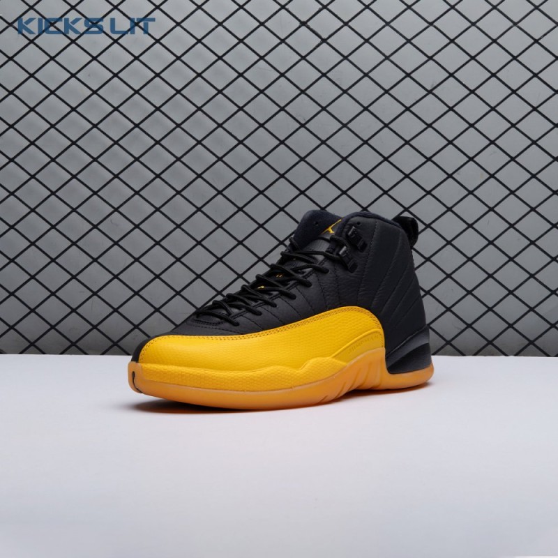 Jordan 12 Retro Black University Gold 130690-070 Men's Jordan 12 Retro Black University Gold 130690-070 Men's