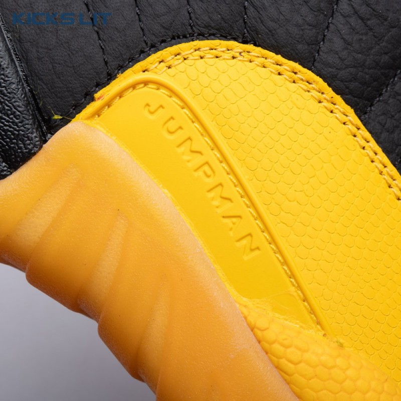 Jordan 12 Retro Black University Gold 130690-070 Men's Jordan 12 Retro Black University Gold 130690-070 Men's
