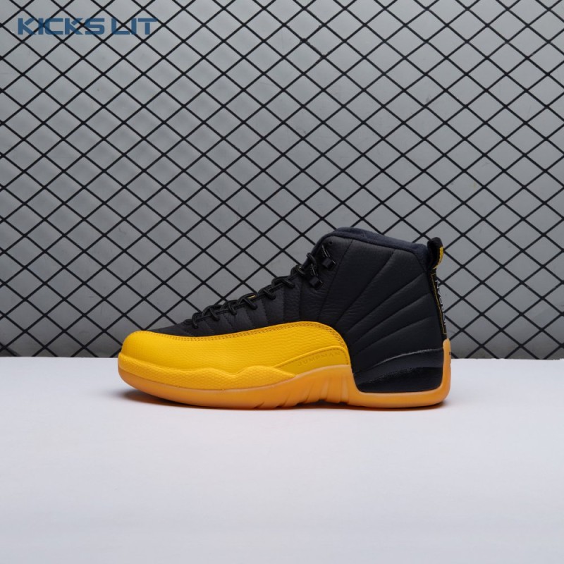 Jordan 12 Retro Black University Gold 130690-070 Men's Jordan 12 Retro Black University Gold 130690-070 Men's