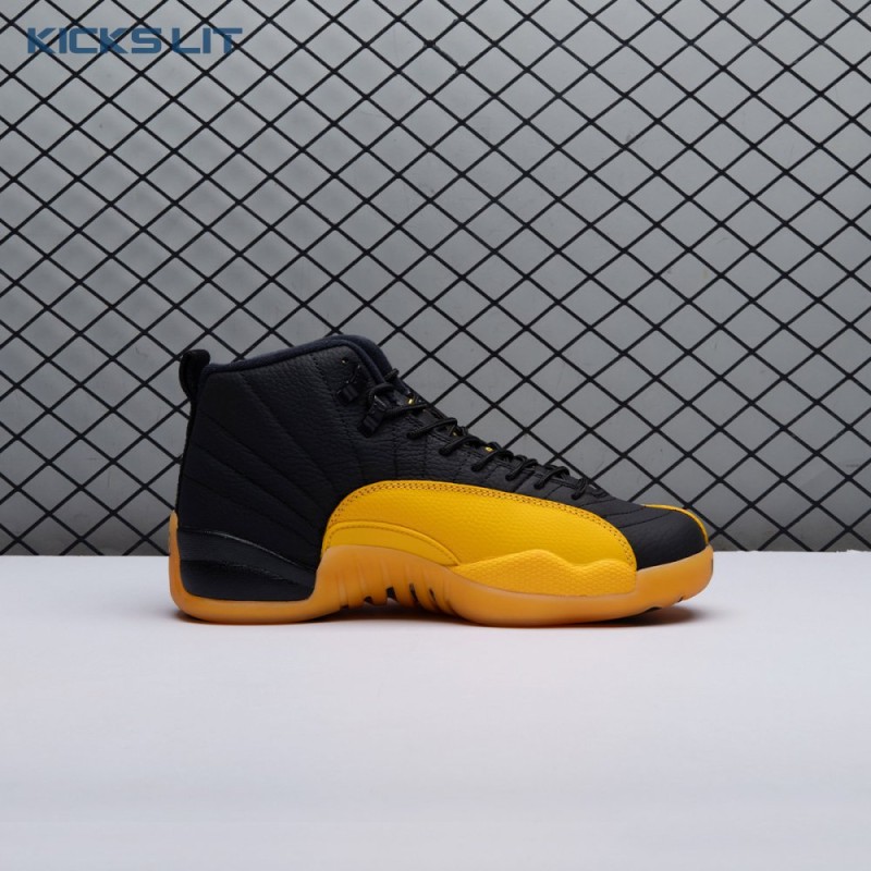Jordan 12 Retro Black University Gold 130690-070 Men's Jordan 12 Retro Black University Gold 130690-070 Men's