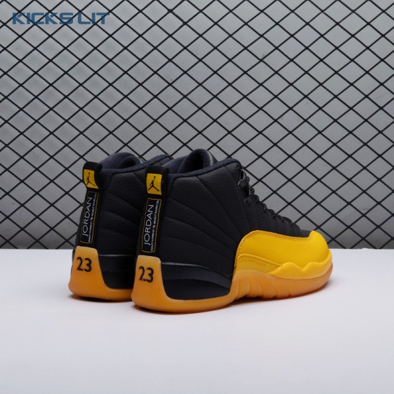 Jordan 12 Retro Black University Gold 130690-070 Men's Jordan 12 Retro Black University Gold 130690-070 Men's