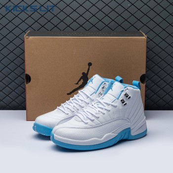 Jordan 12 Retro White University Blue (2004) 308243-142 Men's