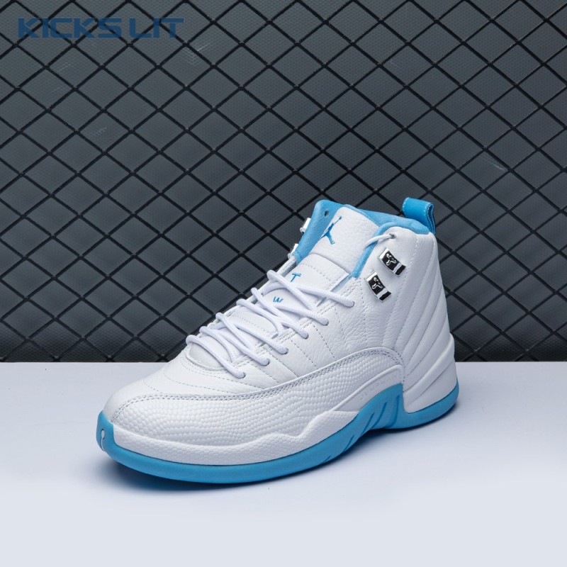 Jordan 12 Retro White University Blue (2004) 308243-142 Men's