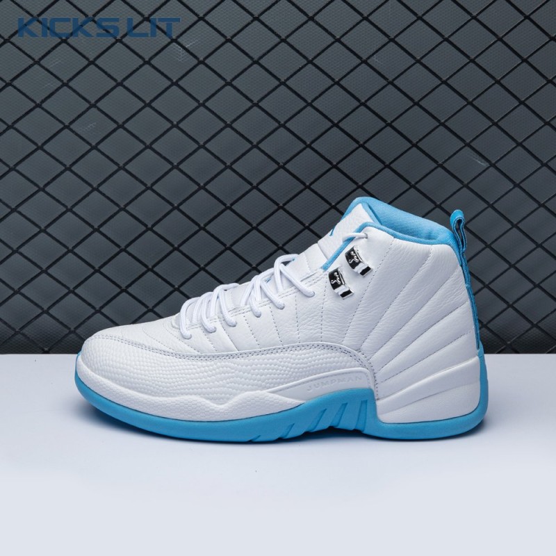 Jordan 12 Retro White University Blue (2004) 308243-142 Men's