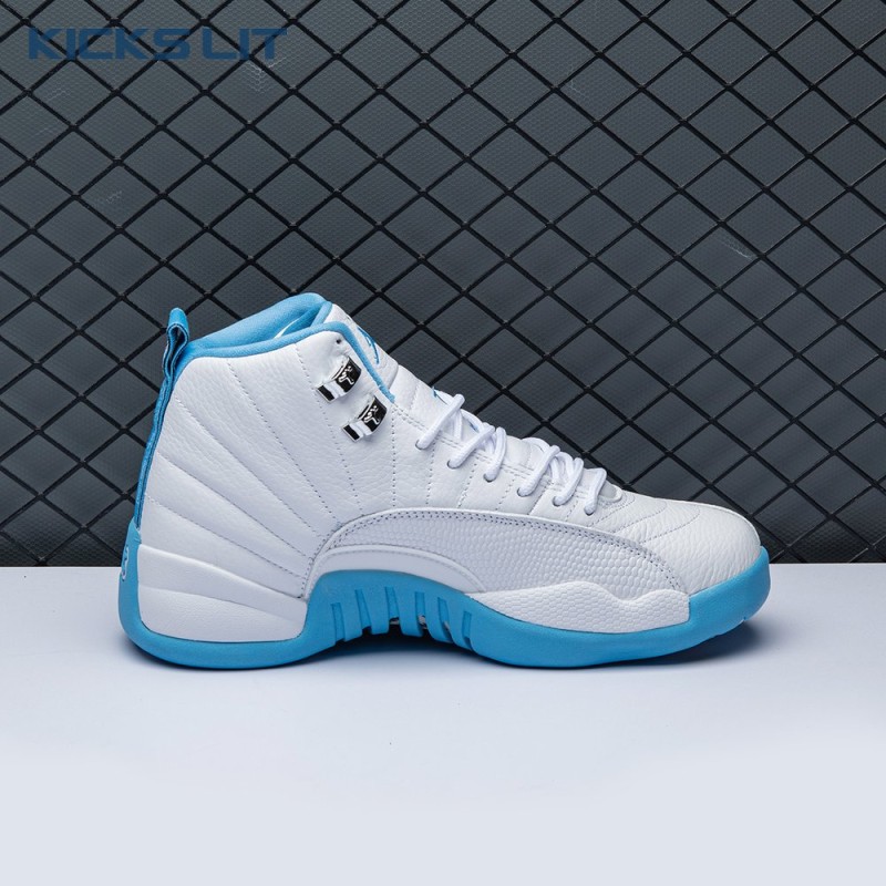 Jordan 12 Retro White University Blue (2004) 308243-142 Men's