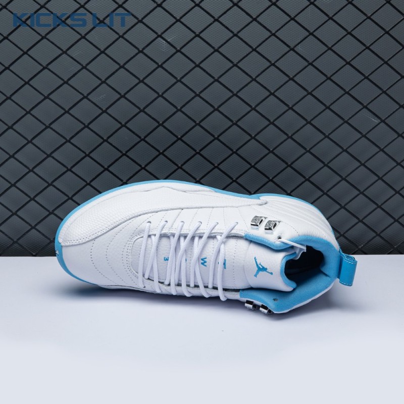 Jordan 12 Retro White University Blue (2004) 308243-142 Men's