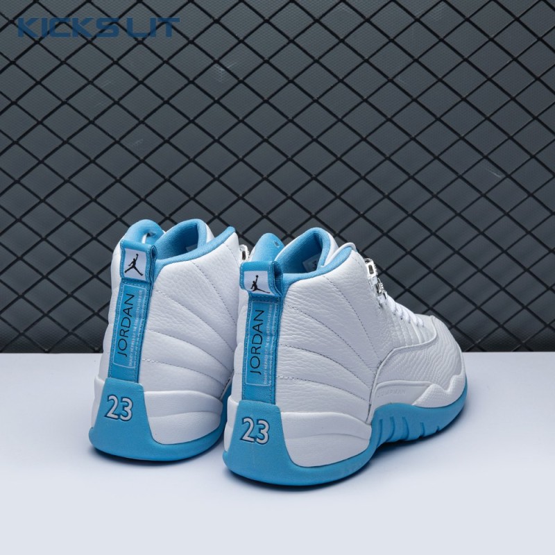 Jordan 12 Retro White University Blue (2004) 308243-142 Men's