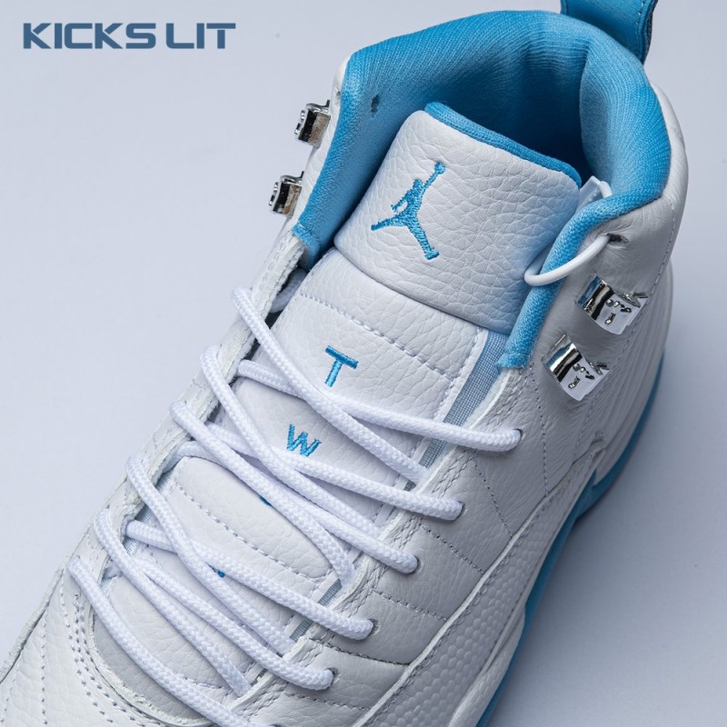 Jordan 12 Retro White University Blue (2004) 308243-142 Men's
