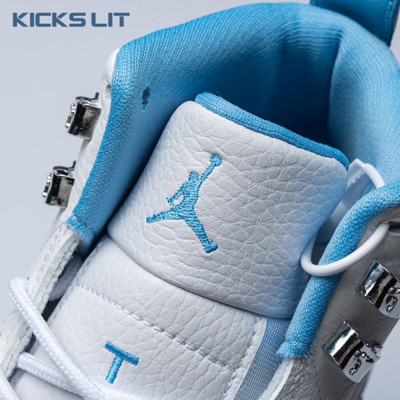 Jordan 12 Retro White University Blue (2004) 308243-142 Men's