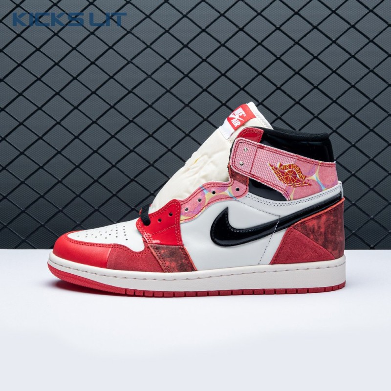Jordan 1 High OG Spider-Man Across The Spider-Verse Unisex Jordan 1 High OG Spider-Man Across The Spider-Verse Unisex