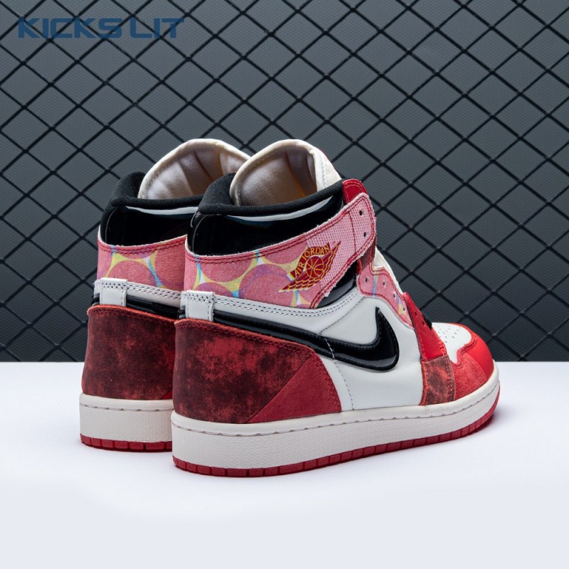 Jordan 1 High OG Spider-Man Across The Spider-Verse Unisex Jordan 1 High OG Spider-Man Across The Spider-Verse Unisex
