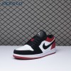 Jordan 1 Low Black Toe 553558-116 Unisex